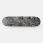 Rustieke bakstenen stenen muur Napoli 1 Persoonlijk Skateboard (Horizontaal)
