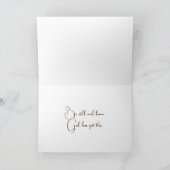 Rustieke Barnwood met wilde bloemen Kaart (Binnen)