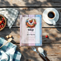 Rustieke BBQ Afstuderen Party Foto