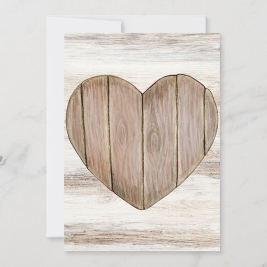 Rustieke BBQ Repetitie Diner Uitnodiging (Achterkant)