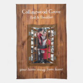 Rustieke Bed and Breakfast 🌿 Country Inn Guest Theedoek (Verticaal)