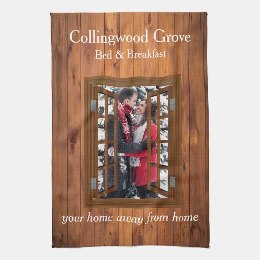 Rustieke Bed and Breakfast 🌿 Country Inn Guest Theedoek (Verticaal)