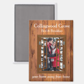 Rustieke Bed and Breakfast 🌿 Country Inn Guestboo Magneet (Voorkant / Achterkant)