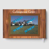 Rustieke Bed and Breakfast Guest Book 🌿 Country I Gastenboek (Achterkant)