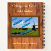 Rustieke Bed and Breakfast 🌿 Logboek voor gasten  Notitieboek