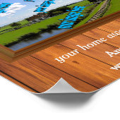 Rustieke Bed & Breakfast 🌿 Promotie Poster (Hoek)