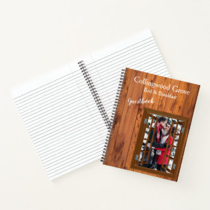 Rustieke Bed en Ontbijt 🌿 Logboek voor gasten van Notitieboek