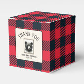 rustieke Beer kwekerij Bedankdoosjes (Voorkant Zijde)