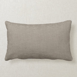 Rustieke Beige Faux Burlap Accent Pillow Kussen