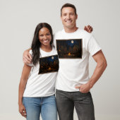 Rustieke beren kamperen t-shirt (Unisex)