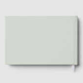 Rustieke berg groen bos dennenbos bruiloft gastenboek (Achterkant)