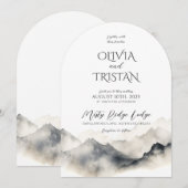 Rustieke berg kaart (Voorkant / Achterkant)