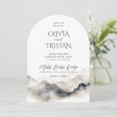 Rustieke berg kaart (Staand voorkant)