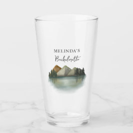 Rustieke Berg & Lake Bachelorette Weekend Glas