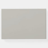 Rustieke Berg & Lake Evergreen bruiloft Gastenboek (Achterkant)