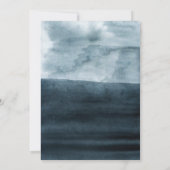 Rustieke berg Waterverf Boho Vrijgezellenfeest Kaart (Achterkant)