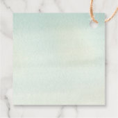 Rustieke bergen buiten thema bos bossen bedankjes labels (Achterkant)