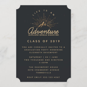 Rustieke bergen met zonnestralen Afstuderen Kaart