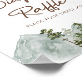 Rustieke Bergluier Raffle Poster (Hoek)