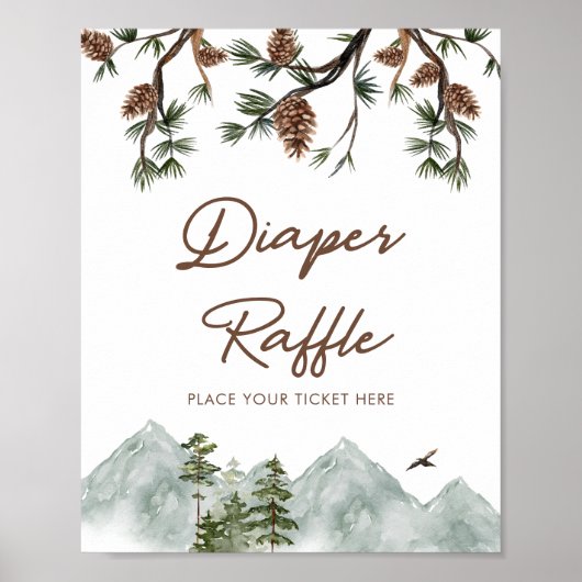 Rustieke Bergluier Raffle Poster (Voorkant)