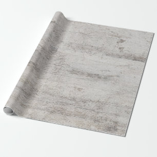 Rustieke berk boom verouderd grijs hout textuur br cadeaupapier