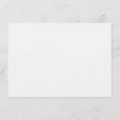 Rustieke berkenboom Waterverf bruiloft informatie Informatiekaartje (Achterkant)