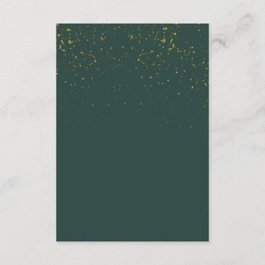 Rustieke bessen winter bloemenontvangst informatiekaartje (Achterkant)