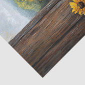 Rustieke Black-Eyed Susan in Canisters Decoupage Tissuepapier (Detail)