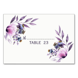 Rustieke Blauwe Bloemen Land Schuur Tafel Kaart