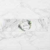 Rustieke Blauwe Gom Eucalyptus Zoete Honingraat Li Waterfles Etiket (Enkel label)