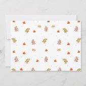 Rustieke Blauwe Pompoen Truck 1e Verjaardag Kaart (Achterkant)