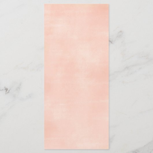 Rustieke bloem is niet haar prachtige verjaardag menu (Achterkant)