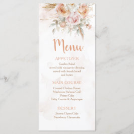 Rustieke bloem is niet haar prachtige verjaardag menu