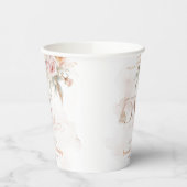 Rustieke bloem is niet haar prachtige verjaardag papieren bekers (Links)