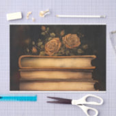 Rustieke Bloemboek Decoupage Print Tissuepapier (Craft)