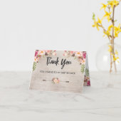  rustieke Bloemen Boho Baby shower Kaart (Gele Bloem)