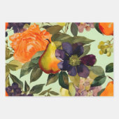  rustieke bloemen botanische decoupage inpakpapier vel (Voorkant 3)