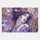  rustieke bloemen botanische decoupage inpakpapier vel (Voorkant 2)