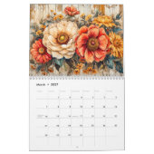 Rustieke Bloemen – Een Jaar Shabby Chic Bloemengec Kalender (Mar 2027)