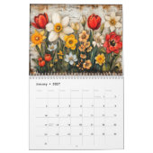 Rustieke Bloemen – Een Jaar Shabby Chic Bloemengec Kalender (Jan 2027)
