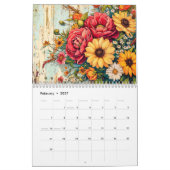 Rustieke Bloemen – Een Jaar Shabby Chic Bloemengec Kalender (Feb 2027)