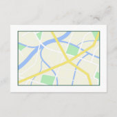 Rustieke bloemen Elegante Richting Details Bruilof Informatiekaartje (Achterkant)