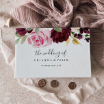 Rustieke Bloemen en Botanische Foliage Bruiloft Gastenboek<br><div class="desc">Dit rustieke bloemrijke en botanische loof bruiloft gastenboek is perfect voor een moderne bruiloft. Het ontwerp is voorzien van mooie en kleurrijke handgetekende bloemen en gebladerte, elegant gerangschikt in aantrekkelijke boeketten. Pas de voorkant en de rug aan om de namen van de bruid en bruidegom en de trouwdatum op te...</div>