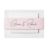 Rustieke bloemen hart Mexicaanse bruiloft Uitnodigingen Wikkel (Voorkant Voorbeeld)