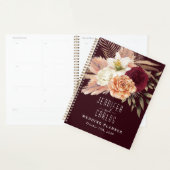 Rustieke Bloemen Huwelijksplanner Planner (Display)