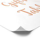 Rustieke Bloemen Is Ze Niet Eigenaardige Geschenke Poster (Hoek)