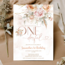 Rustieke bloemen is ze niet mooi 1e verjaardag