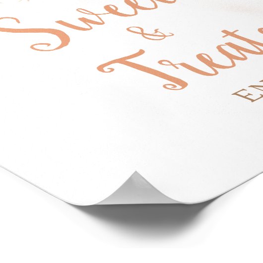 Rustieke Bloemen Is Ze Niet Oneerlijk Zoet En Trak Poster (Hoek)