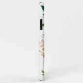 Rustieke bloemen kleurrijke waterverf goud monogra Case-Mate iPhone case (Achterkant/rechts)