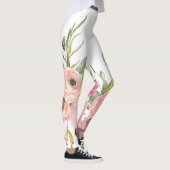 Rustieke Bloemen Leggings - Leggings (Rechts)